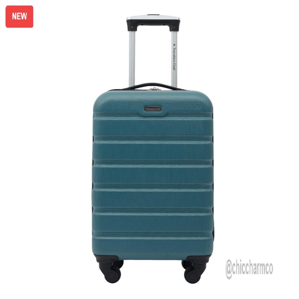 20-Inch ABS Hardshell Carry-On Luggage with 4 Spinner Wheels
